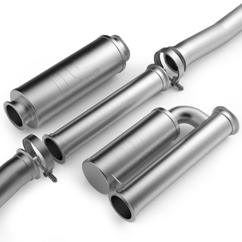 MagnaFlow 21-24 RAM 1500 TRX SPEQ Series Cat-Back Performance Exhaust System w/ Black Chrome Tips thumbnail 6