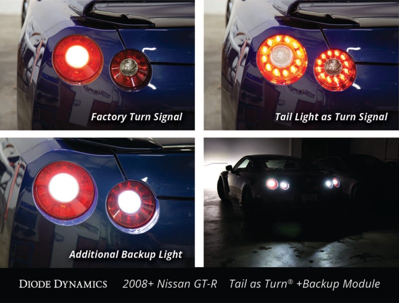 Diode Dynamics 09-21 Nissan GT-R Tail as Turn +Backup Module (USDM) Stage 1 thumbnail 4