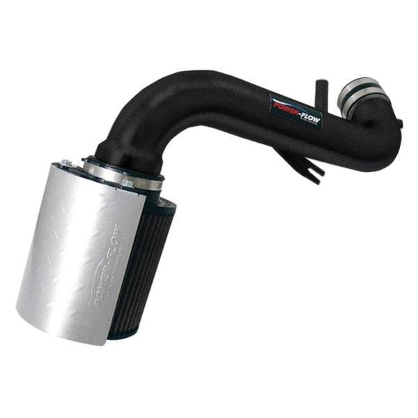 Injen 05-06 Dakota / 06-07 Raider 4.7L V8 Power-Flow (incl. Diamond plate heat shield) Wrinkle Black