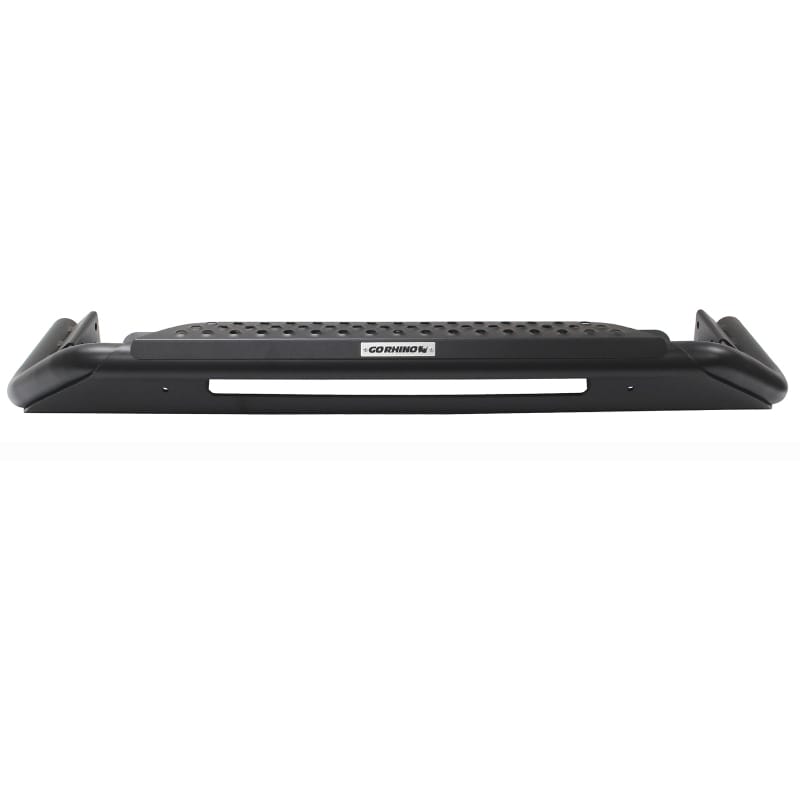 Go Rhino RC3 LR Bull Bar Light-Ready Skid Plate (Front Guard ONLY No Lights/Brackets) - Tex. Blk
