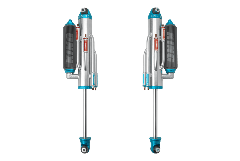King Shocks 2021+ RAM 1500 TRX Rear 3.5 Dia Full Adjustable 4 Tube Bypass w/ Finned Res Shock (Pair)