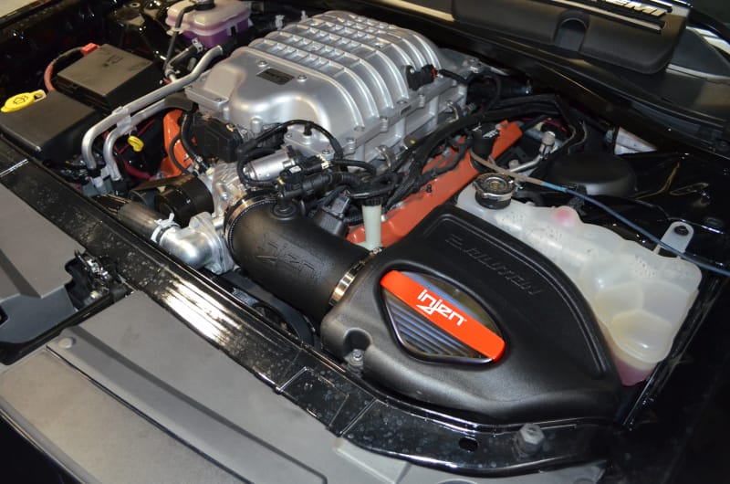 Injen 15-17 Dodge Challenger Hellcat 6.2L/16-17 Dodge Charger Hellcat 6.2L Evolution Intake (Oiled) thumbnail 4