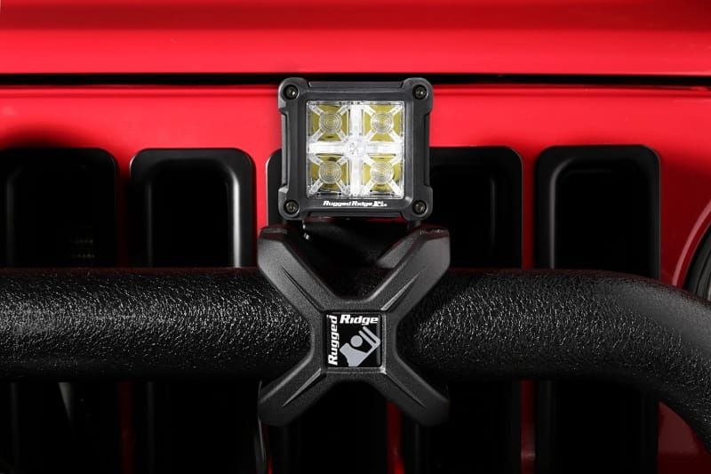 Rugged Ridge Cube LED Light Combo High/Low Beam thumbnail 3