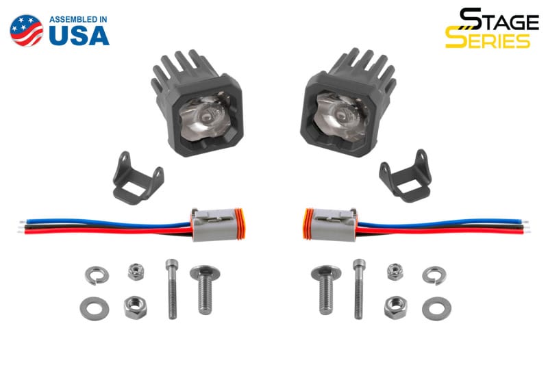 Diode Dynamics Stage Series C1 LED Pod Pro - White Wide Standard RBL (Pair) thumbnail 9