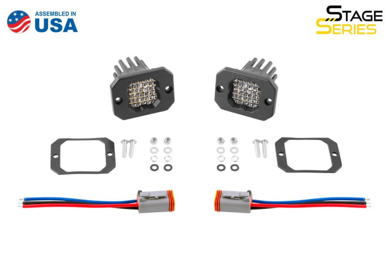 Diode Dynamics Stage Series C1 LED Pod Sport - White Flood Flush ABL (Pair) thumbnail 7