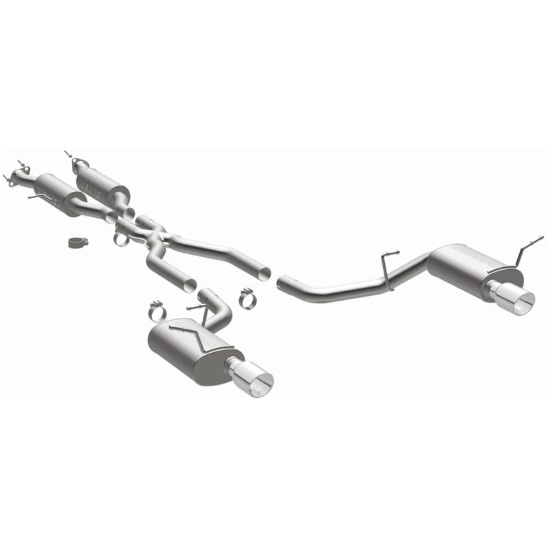 MagnaFlow 11-12 Dodge Durango V8 5.7L Dual Split Rear Exit Stainless Cat Back Performance Exhaust thumbnail 2