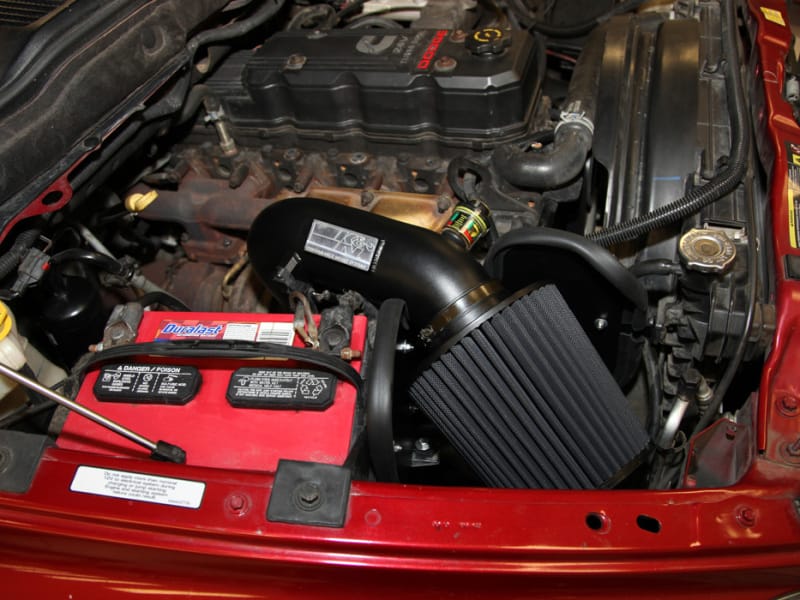 K&N 03-07 Dodge Ram Pickup 2500/3500 5.9L DSL Black Performance Intake Kit thumbnail 3