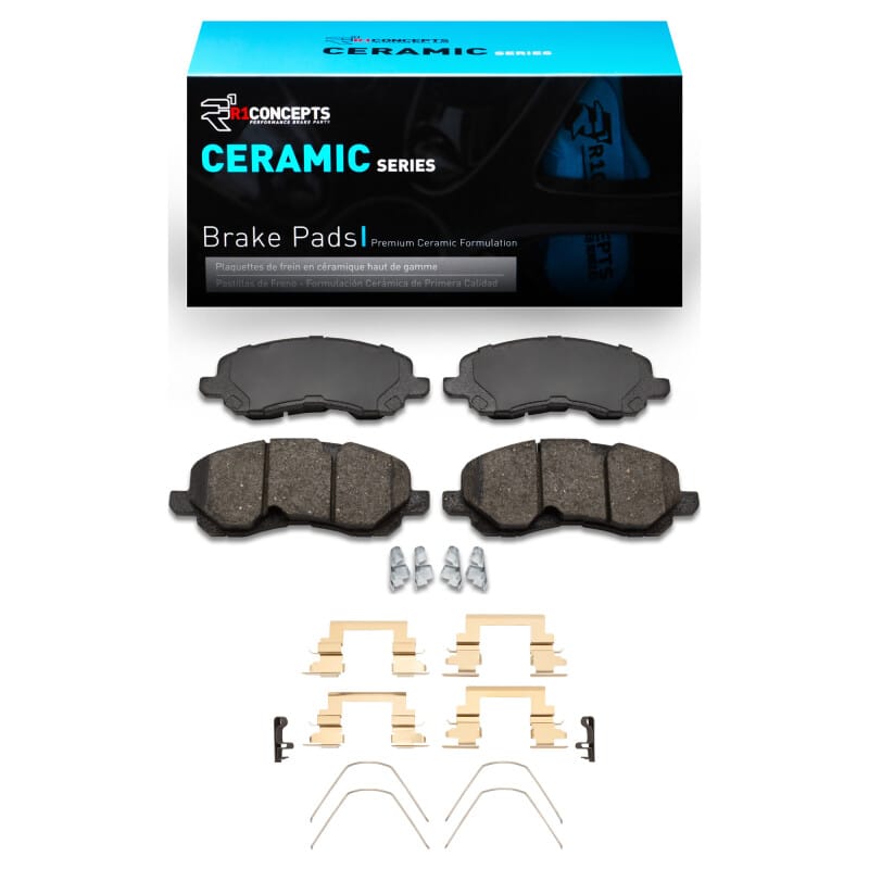 R1 2016-2017 Jeep Patriot Front R1 Ceramic Pads & Hardware Kit