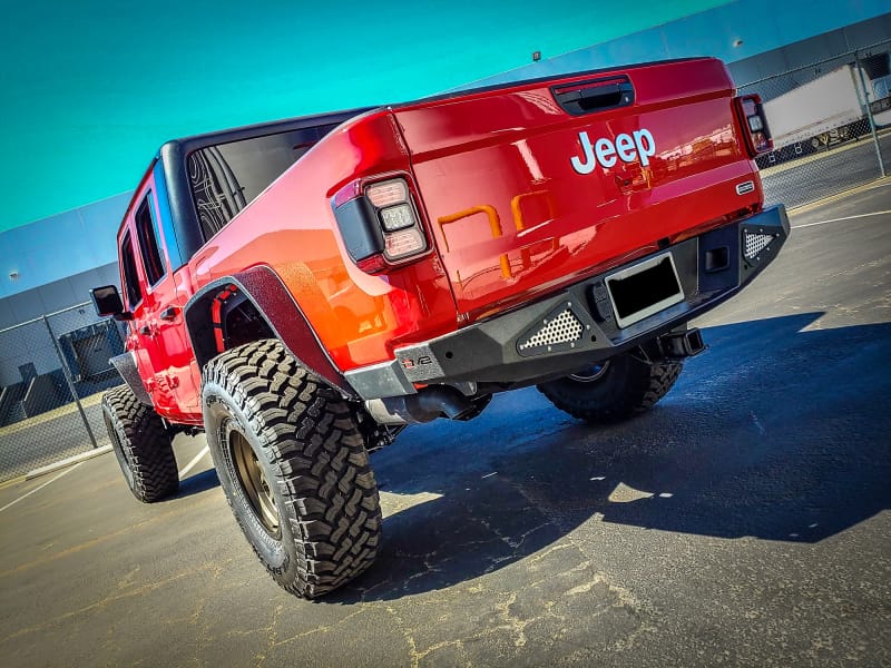 DV8 Offroad 2018+ Jeep Gladiator Rear Bumper thumbnail 5