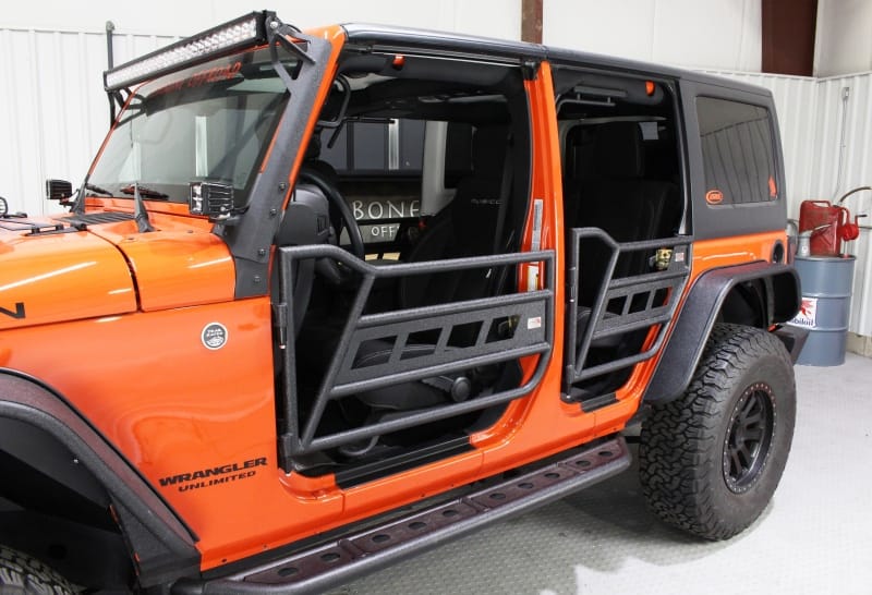 Fishbone Offroad 07-18 Jeep Wrangler JK 4 Door Front/Rear Tube Doors thumbnail 3