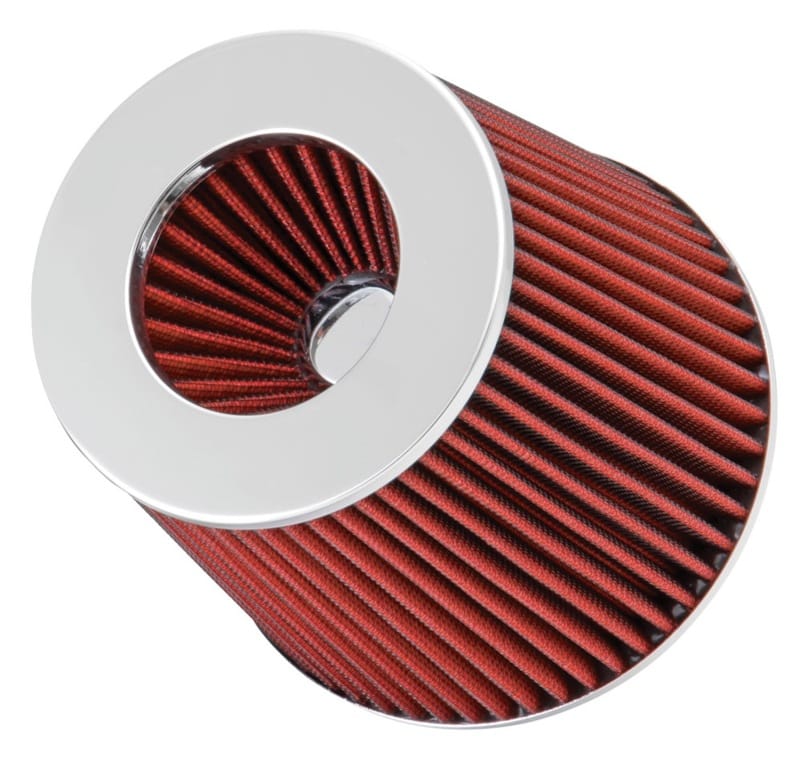 Spectre Adjustable Conical Air Filter 5-1/2in. Tall (Fits 3in. / 3-1/2in. / 4in. Tubes) - Red thumbnail 2