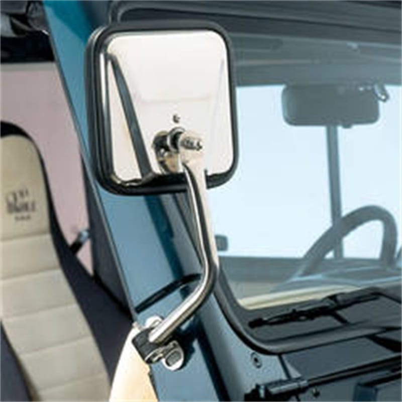 Rugged Ridge 97-06 Jeep Wrangler TJ Black CJ-Style Side Mirror Kit thumbnail 2