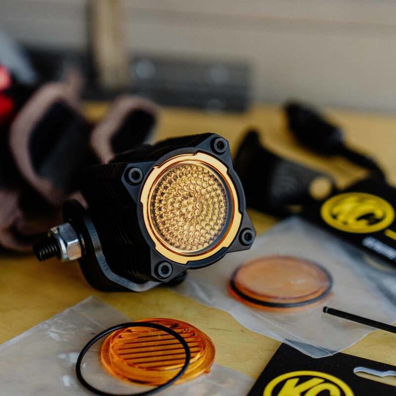 KC HiLiTES FLEX ERA 1 Performance Yellow Flood Beam Lens thumbnail 2