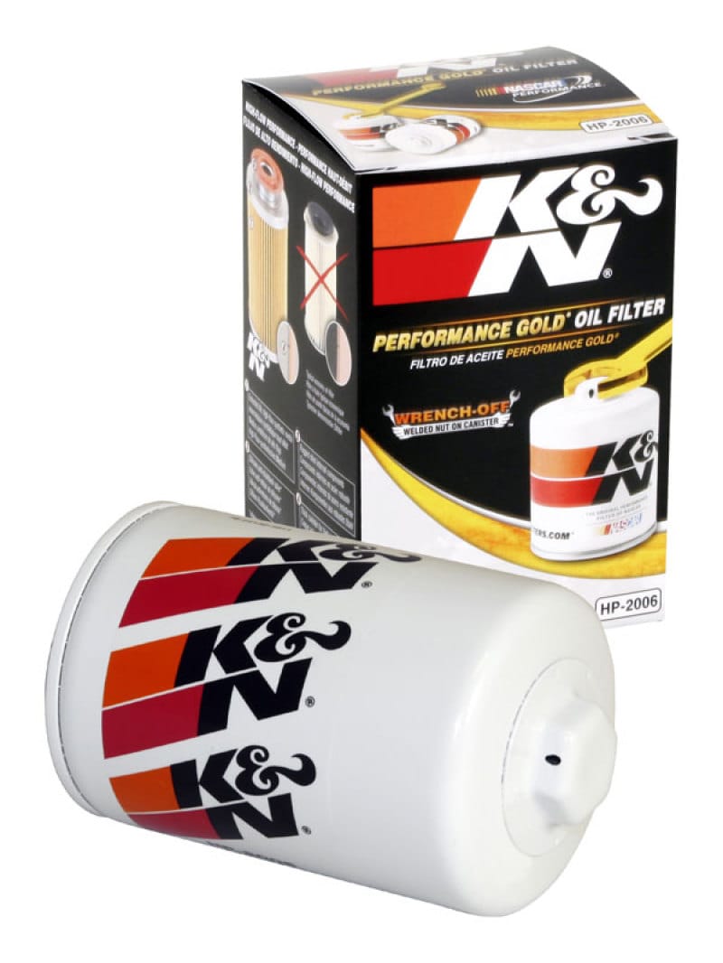 K&N Universal Performance Gold Oil Filter - HP-2006 thumbnail 3