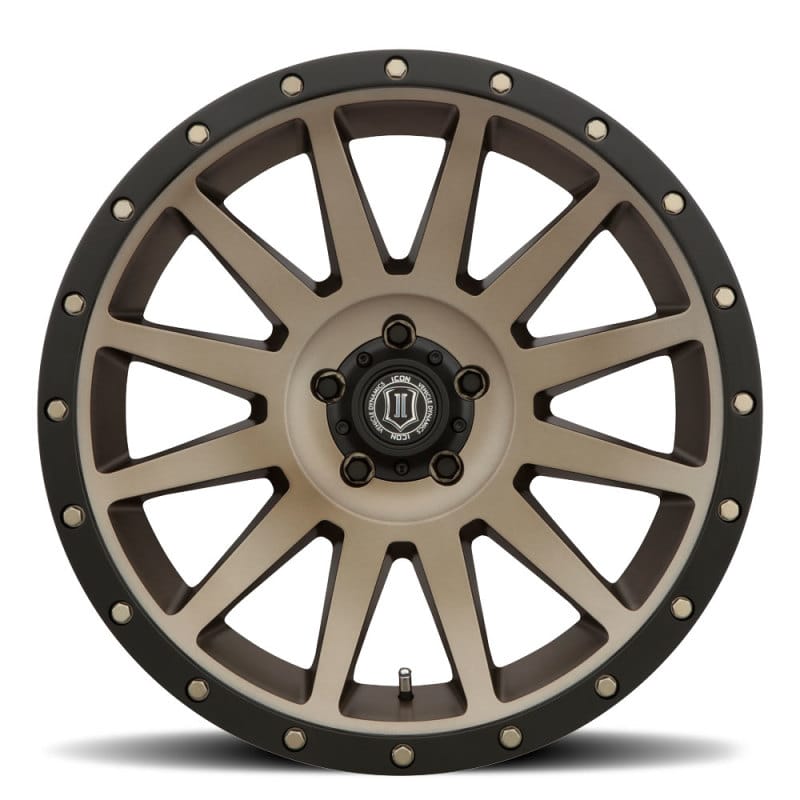 ICON Compression 20x10 5x5 -12mm Offset 5in BS 71.5mm Bore Bronze Wheel thumbnail 2