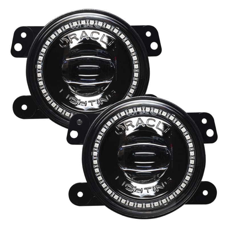 Oracle Jeep Wrangler JK/JL/JT High Performance W LED Fog Lights - ColorSHIFT - Dynamic thumbnail 2