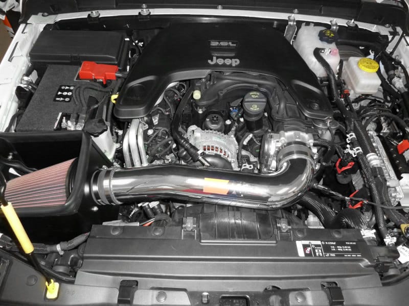 K&N 2018 Jeep Wrangler JL V6-3.6L High Flow Performance Kit thumbnail 4