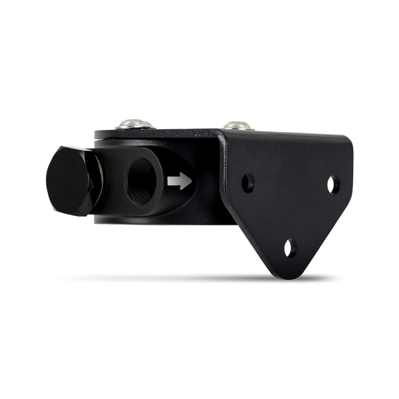 Mishimoto 3/4 - 16 Thread Remote Oil Filter Mount - Black thumbnail 6
