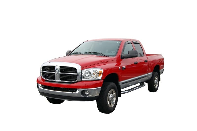 AVS 02-08 Dodge RAM 1500 Quad Cab Ventvisor In-Channel Front & Rear Window Deflectors 4pc - Smoke thumbnail 2
