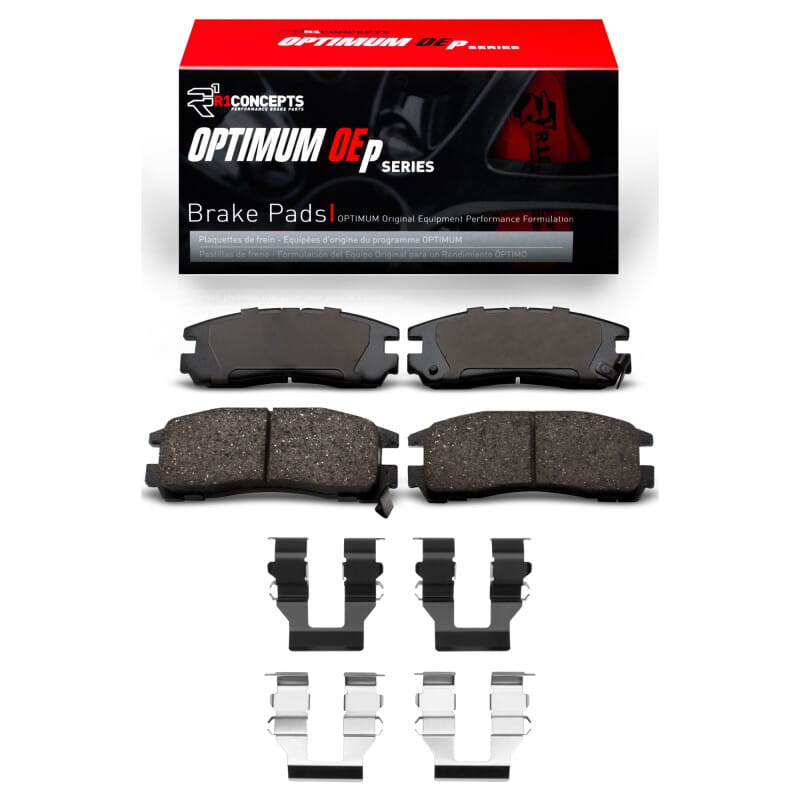 R1 92-12 Chrysler Sebring Rear Optimum OE Pads & Hardware Kit