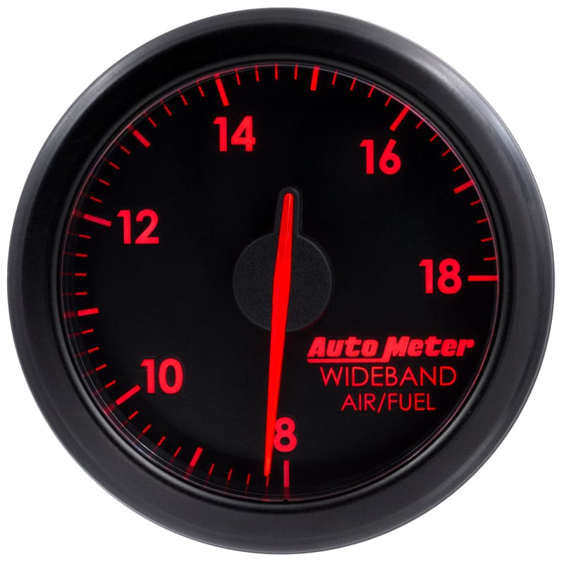 Autometer Airdrive 2-1/6in Wideband Air / Fuel Gauge 10:1-17:1 ARF Range - Black thumbnail 4