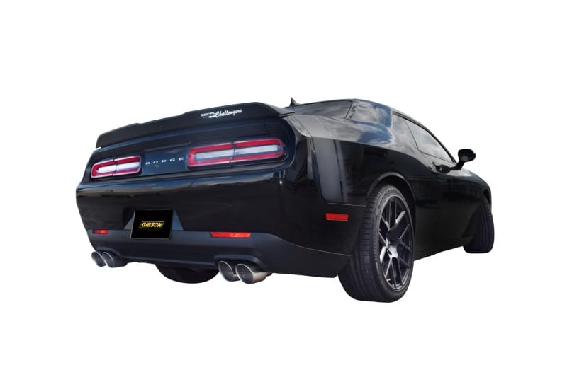 Gibson 15-19 Dodge Challenger SRT Hellcat 6.2L 3in Cat-Back Dual Exhaust - Stainless thumbnail 3