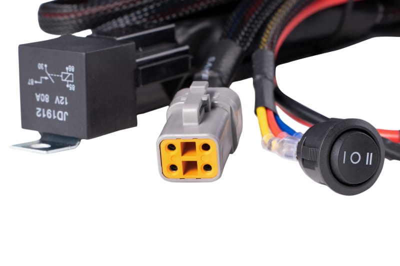 Diode Dynamics Ultra Heavy Duty Single Output 4-Pin Wiring Harness thumbnail 4