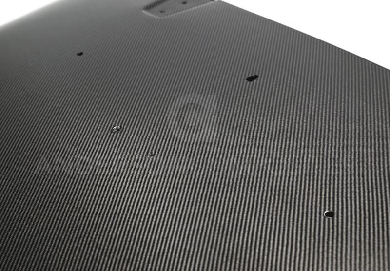 Anderson Composites 07-12 Jeep Wrangler Type-OE Hood thumbnail 3