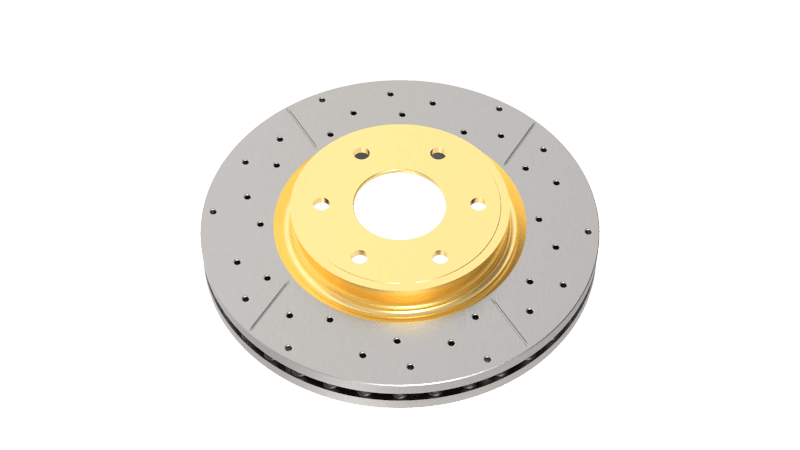 DBA 01-10 Chrysler PT Cruiser Front Drilled & Slotted Street Series Rotor thumbnail 4