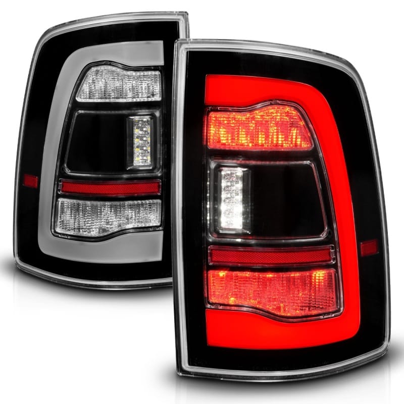 ANZO 09-18 Dodge Ram 1500 Sequential LED Taillights Black thumbnail 2