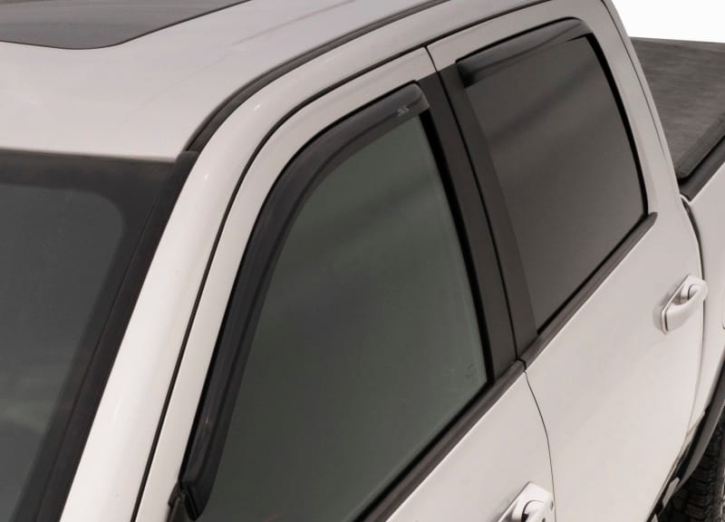 AVS 09-18 Dodge RAM 1500 Quad Cab Ventvisor In-Channel Front & Rear Window Deflectors 4pc - Smoke thumbnail 3