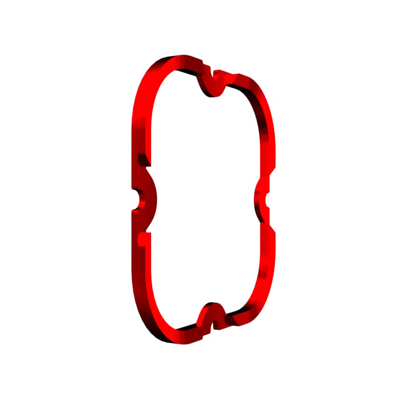 KC HiLiTES FLEX ERA 4 Color Bezel Ring Red (ea) thumbnail 2