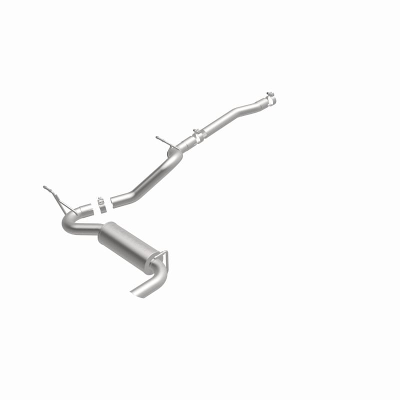 MagnaFlow 12-14 Jeep Wrangler 3.6L Single Straight Rear P/S Exit Stainless C/b Perf Exhaust-Comp thumbnail 2