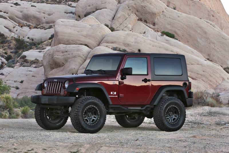 Fabtech 07-18 Jeep JK 2-Door 3in Trail w/Dlss Shks thumbnail 2