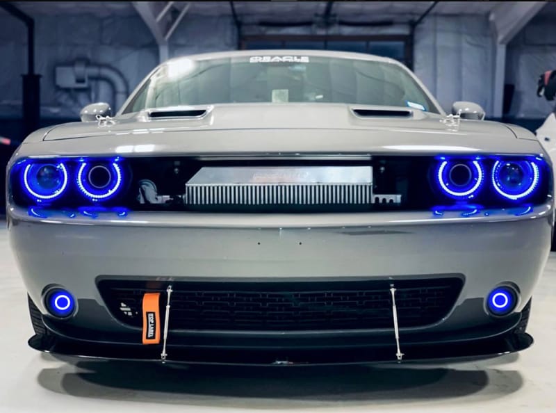Oracle 15-23 Dodge Challenger Dynamic Surface Mount Headlight Halo Kit - thumbnail 4