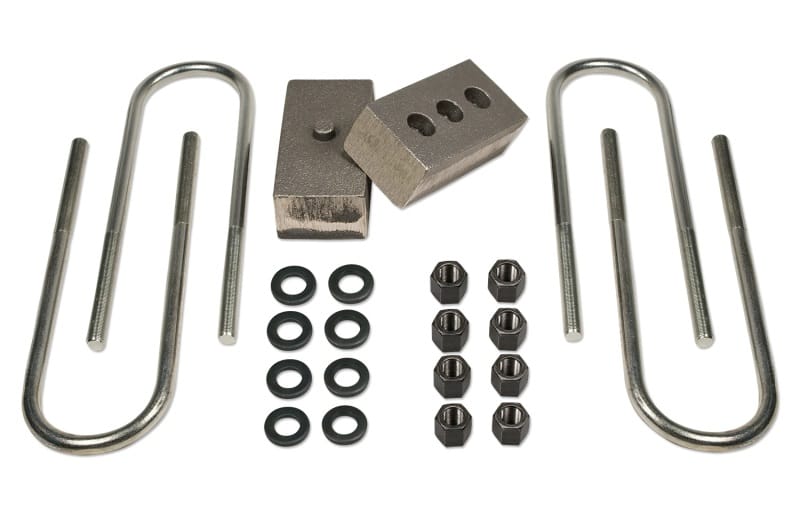 Tuff Country 03-12 Dodge Ram 3500 4wd (w/3.5in Rear axle) 2in Rear Block & U-Bolt Kit