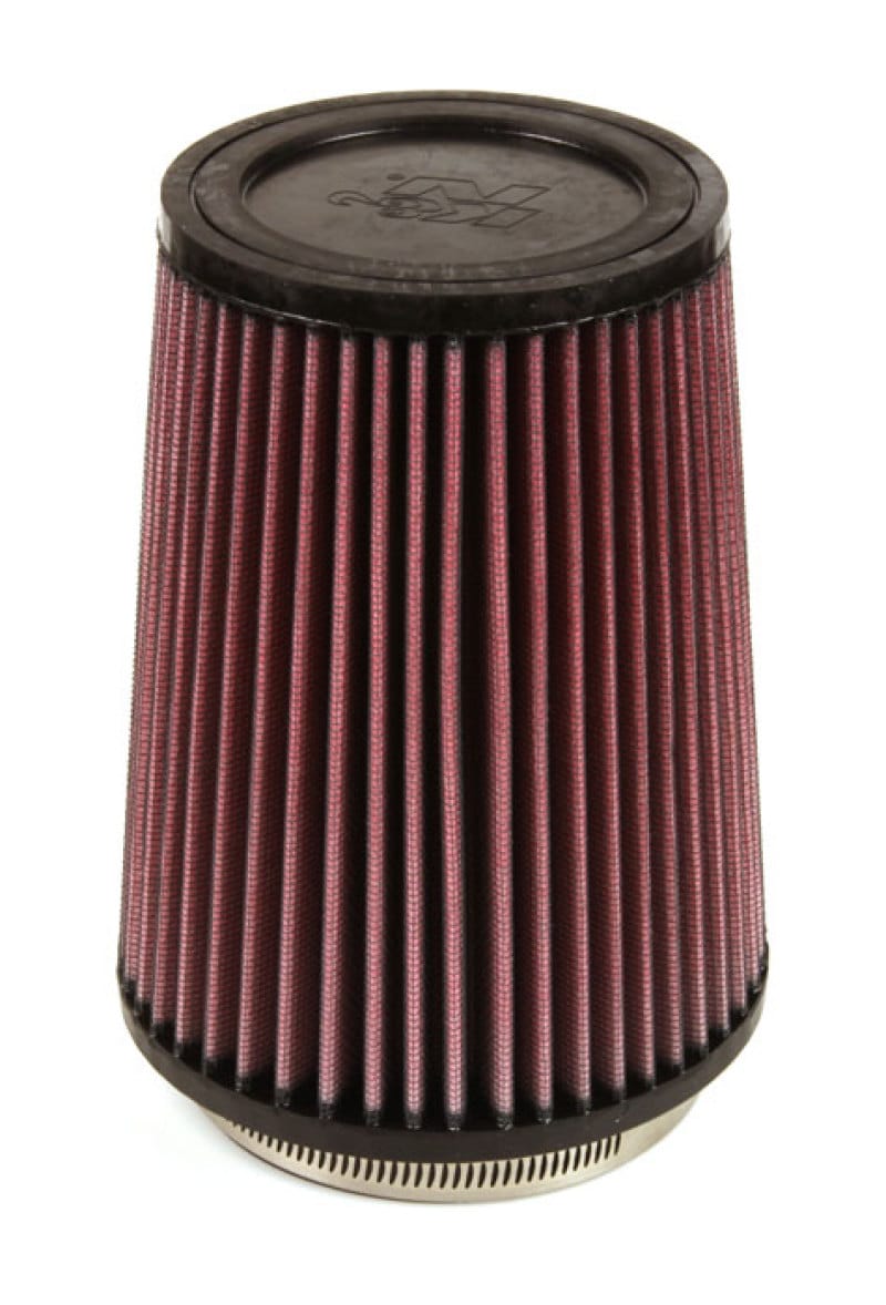 K&N Filter Universal Rubber Filter 4 inch Flange 5 3/8 inch Base 4 3/8 inch Top 7 inch Height thumbnail 2