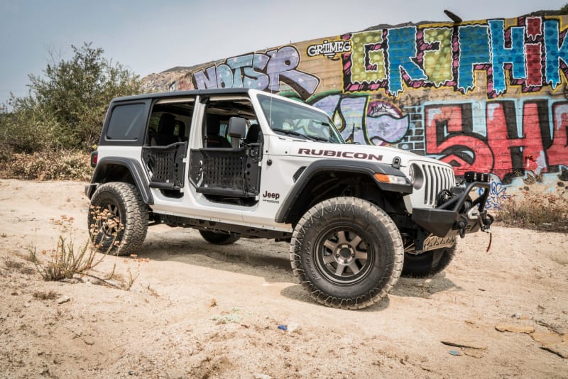 Body Armor 4x4 2018+ Jeep Wrangler JL and Gladiator JT Trail Doors Front Pair thumbnail 2