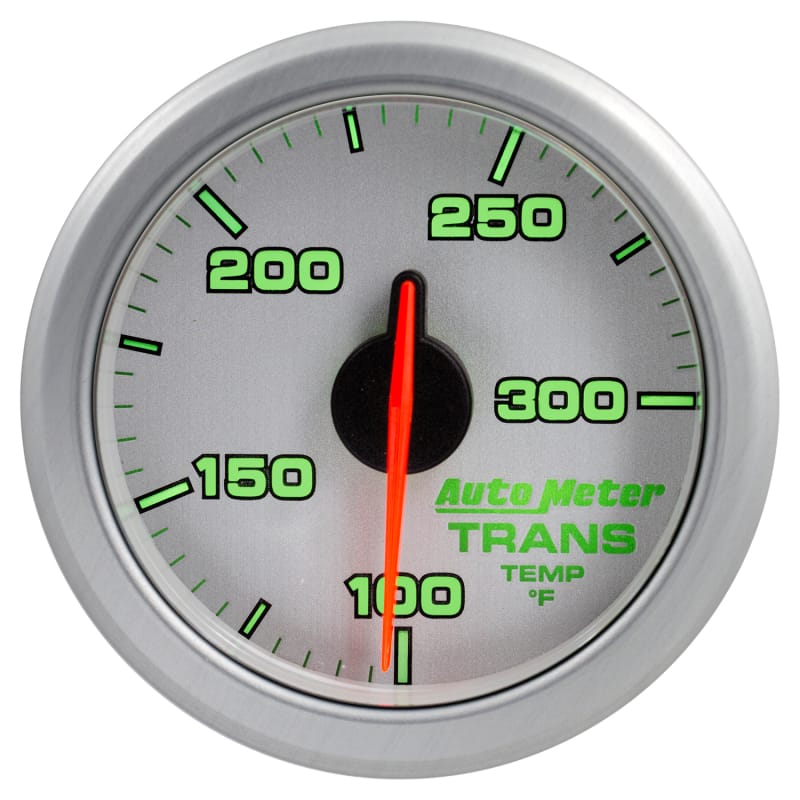 Autometer Airdrive 2-1/6in Trans Temperature Gauge 100-300 Degrees F - Silver thumbnail 3