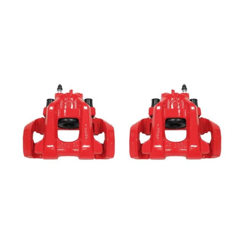 Power Stop 11-17 Dodge Durango Rear Red Calipers w/Brackets - Pair - S5300