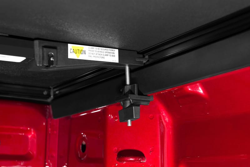 Lund 02-17 Dodge Ram 1500 Fleetside (8ft. Bed) Hard Fold Tonneau Cover - Black thumbnail 2