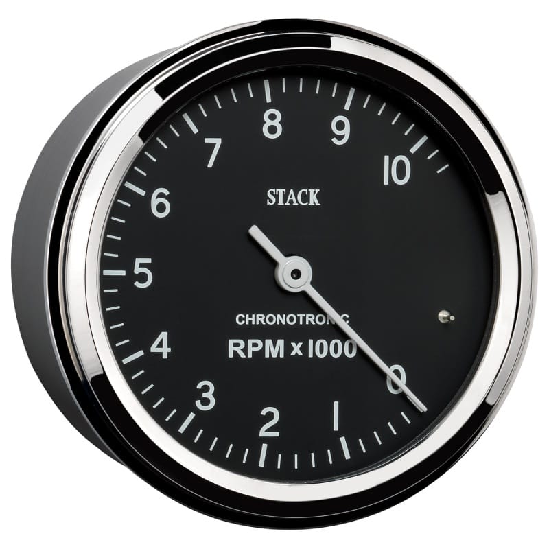 Autometer Chronocentric Tachometer - 80mm Blk - 0-10K RPM thumbnail 5