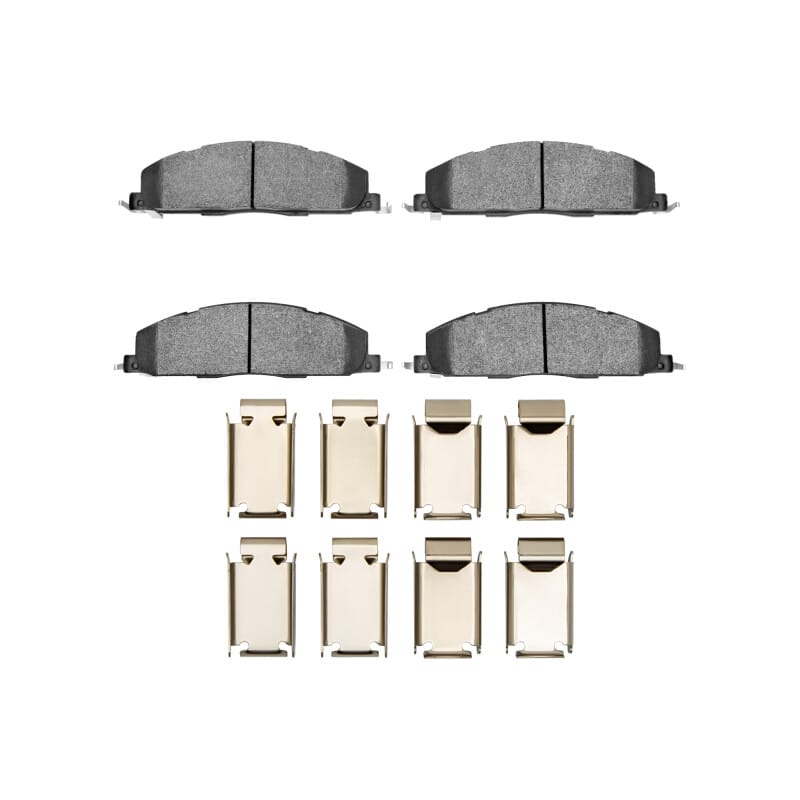 R1 09-18 Dodge Ram 4000 (Mexico) Rear Ceramic Pads & Hardware Kit