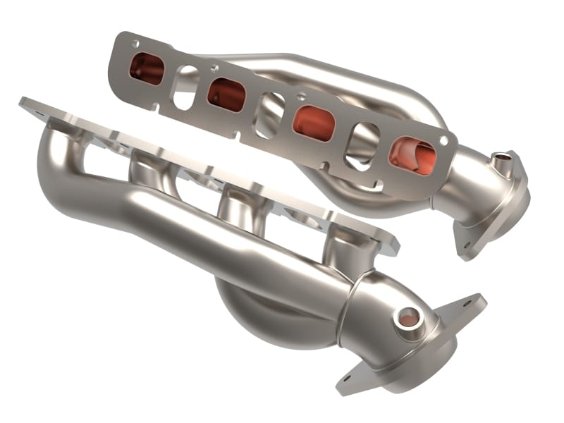 aFe Power Twisted Steel 304SS Shorty Header 2021 Ram 1500 TRX V8-6.2L thumbnail 4
