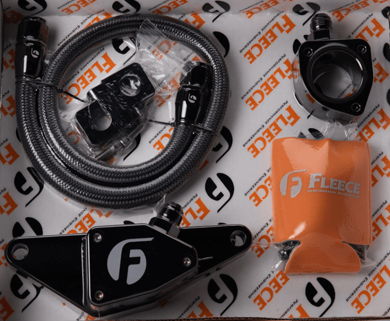 Fleece Performance 03-07 Dodge 5.9L / 04.5-12 6.7L Cummins Coolant Bypass Kit (03-07 Manual Trans) thumbnail 7