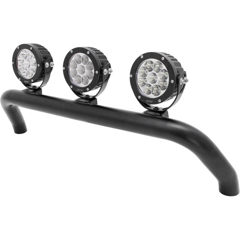 Westin/Snyper 07-17 Jeep Wrangler Snyper Bumper Mount Light Bar - Textured Black thumbnail 3
