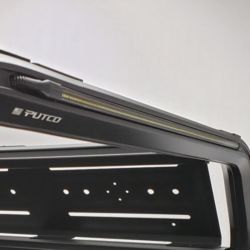 Putco 36in Red Venture TEC Rack Blade LED Light Bar w/ Extended Harness - High Mount Bracket Light