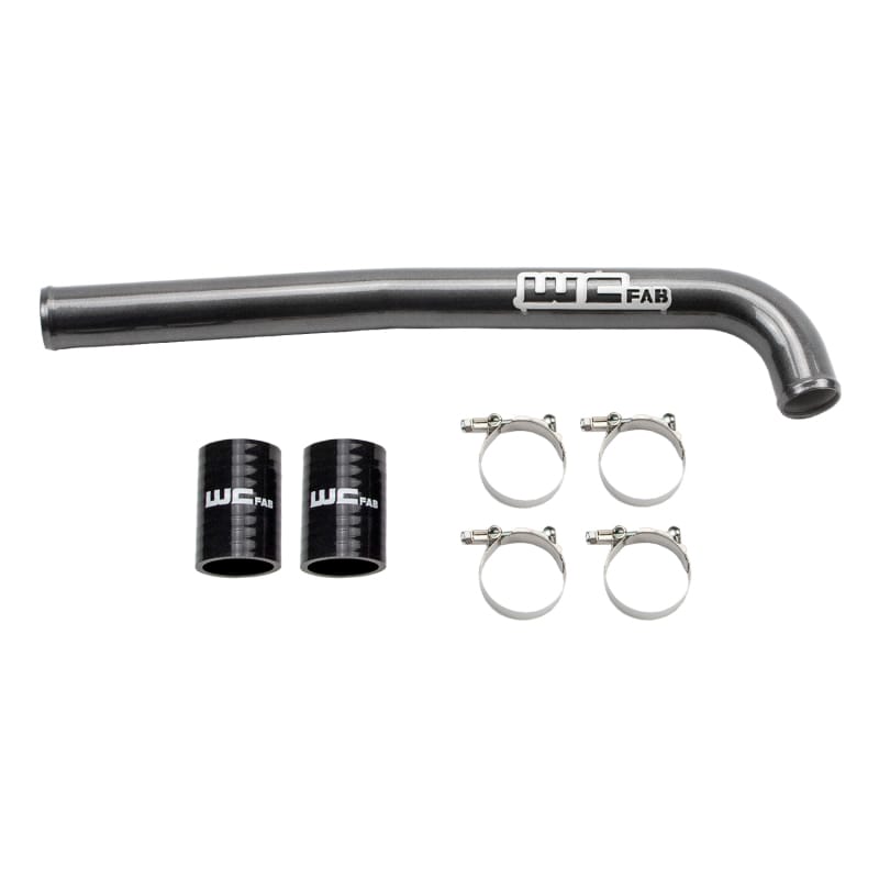Wehrli 19-23 Chevrolet 6.7L Cummins High Output Upper Coolant Pipe - Candy Red thumbnail 2