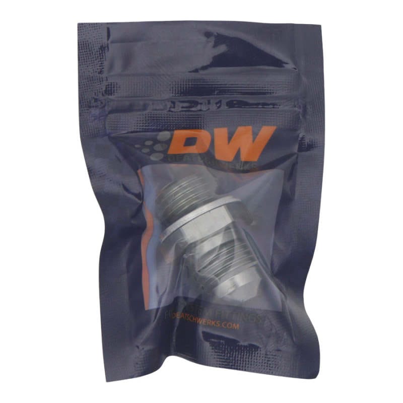 DeatschWerks 6AN Male Flare To M12 X 1.5 Male Metric Adapter (Incl. Crush Washer) thumbnail 2