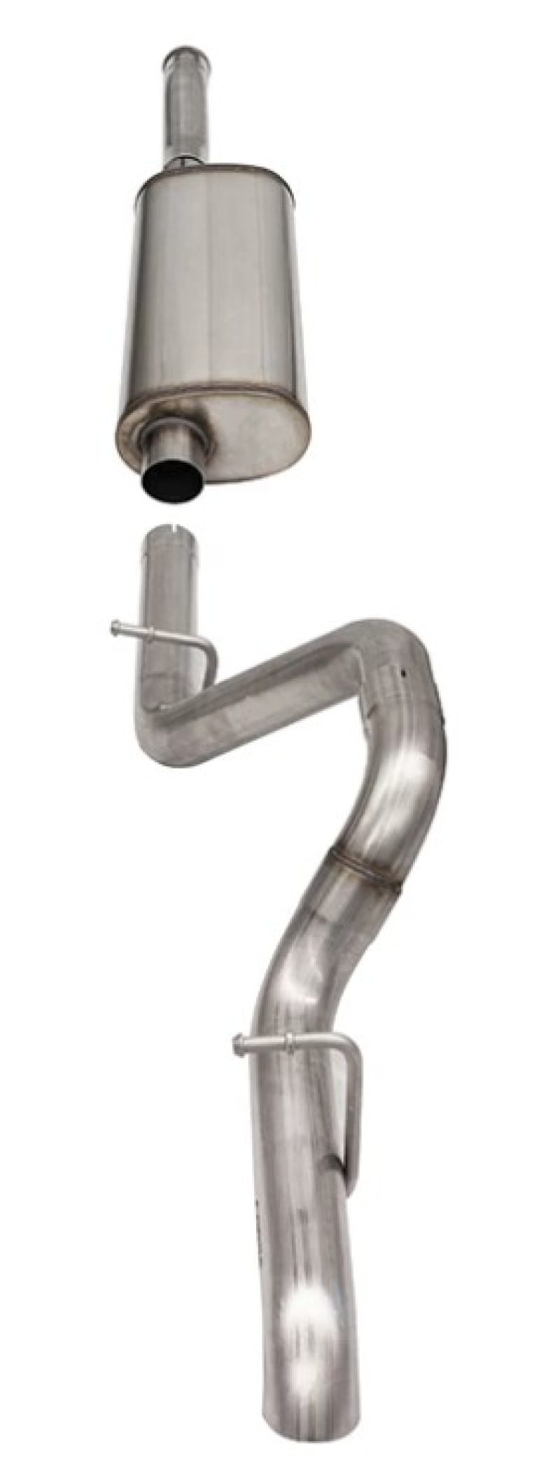 Corsa 2018-2025 Jeep Wrangler JLU 3.6L Sport 2.75in Cat-Back Exhaust w/ Turn Down Tip thumbnail 2